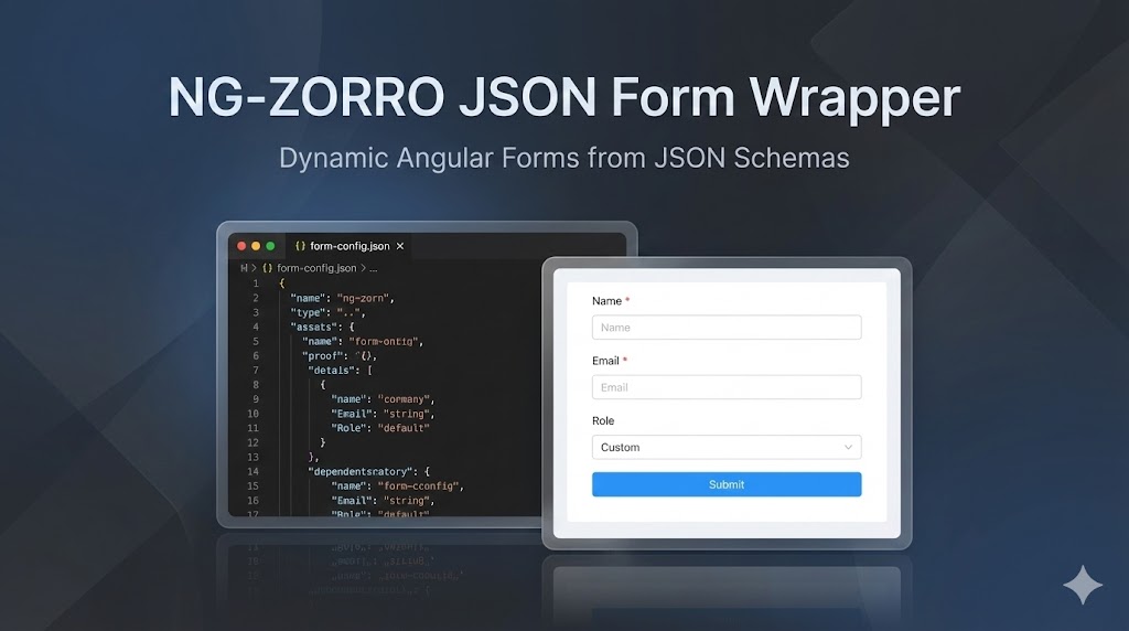 JsonForms for NG-ZORRO